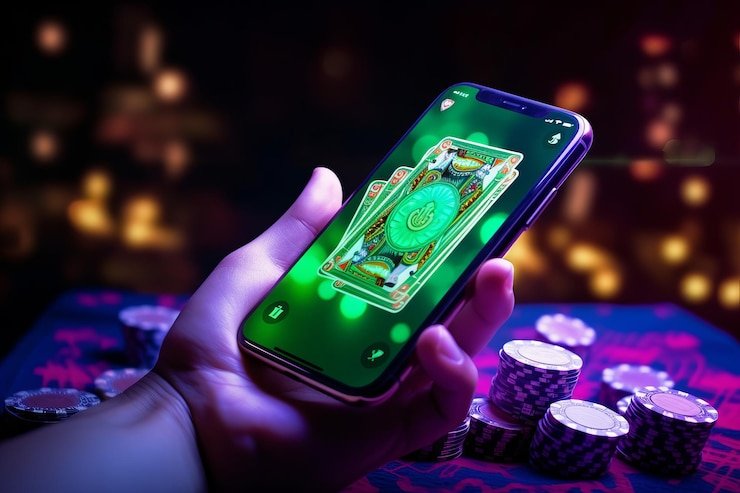 Antarmuka permainan Gaple Online di tembus77 dengan kartu domino yang ditampilkan jelas